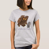 Owl Folgen Sie überall T - Shirt (Vorderseite)