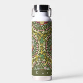 Owl Folk Green Trinkflasche (Vorne)