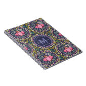 Owl Folk Navy Notizblock (Rechte Seite)