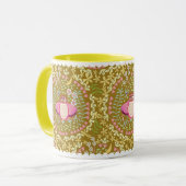 Owl Folk Olive Tasse (Vorderseite Links)