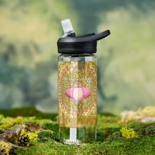 Owl Folk Olive Trinkflasche