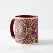 Owl Folk Wine Red Tasse (Vorderseite Links)