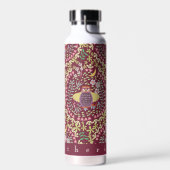 Owl Folk Wine Red Trinkflasche (Links)