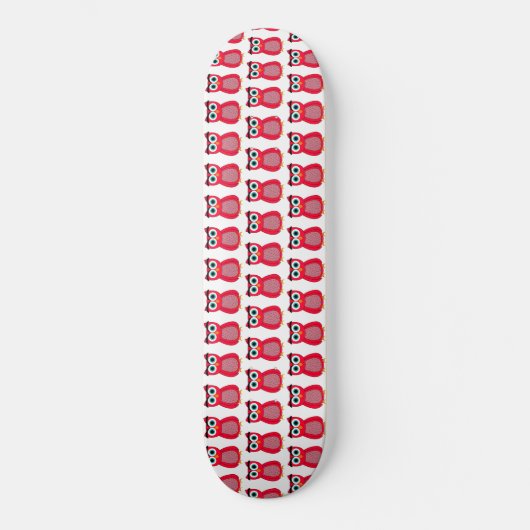 Owl Foto Printl Skateboard (Vorderseite)
