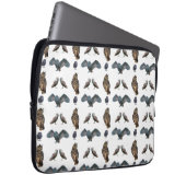 Owl Frenzy Laptop Sleeve (Farbe wählen) (Vorne Rechts)