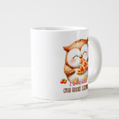 Owl Fun Jumbo-Tasse (Vorderseite Rechts)