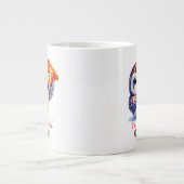 Owl Fun Jumbo-Tasse (Vorderseite)
