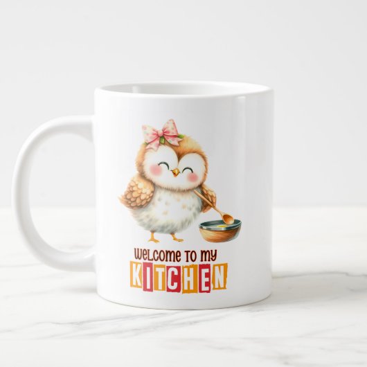 Owl Fun Jumbo-Tasse (Links)