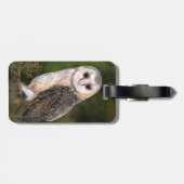 Owl Gepäckmarke Gepäckanhänger (Rückseite horizontal)