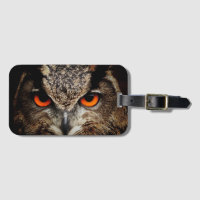 Owl Gepäckmarke