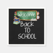 Owl-Geschenk | Back to School Welcome Student - Le Serviette (Vorderseite)