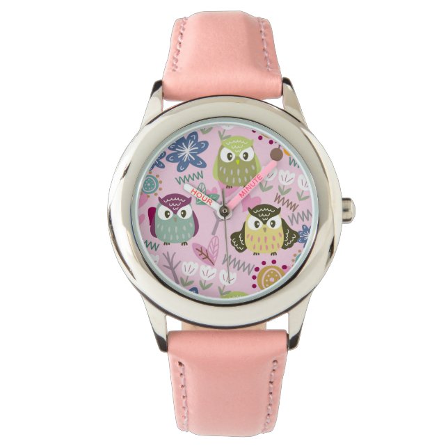 Owl Girl eWatch Armbanduhr (Vorderseite)