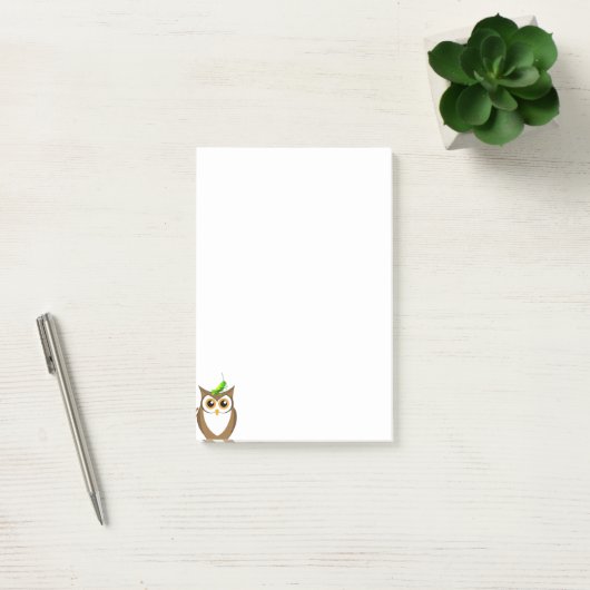 Owl Grasshopper Post-it Klebezettel (Büro)