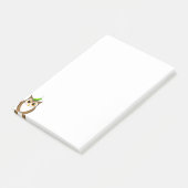 Owl Grasshopper Post-it Klebezettel (angewinkelt)