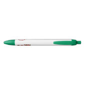Owl Green Trial Pen Kugelschreiber (Rückseite)