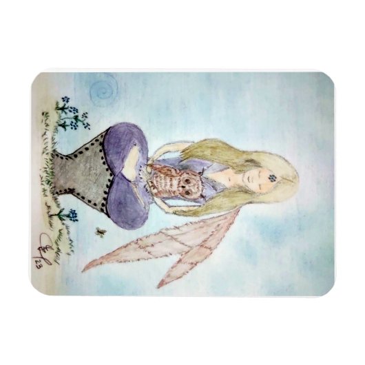 Owl Guide  Magnet (Horizontal)