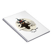 Owl Halloween Notizblock (Rechte Seite)