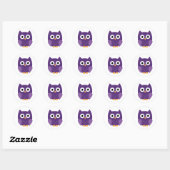 Owl Halloween Stickers (Blatt)