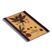 Owl Hauntings Halloween-Notebook Notizblock (Rechte Seite)
