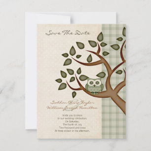 Owl Hochzeit Save The Date