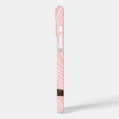 Owl Holz Grain Muster wählen Sie Ihre Farbe Case-Mate iPhone Hülle (Rückseite / Links)