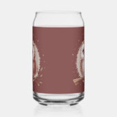 Owl Illustration Niedlich Whimsical Cotattecore Dosenglas (Rechts)