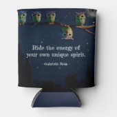 Owl ist anders als ein einzigartiges Angebot Dosenkühler (Vorderseite)