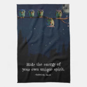 Owl ist anders als ein einzigartiges Angebot Geschirrtuch (Vertikal)