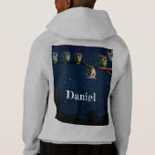 Owl ist anders als ein einzigartiges Angebot Hoodie (Rückseite)
