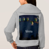 Owl ist anders als ein einzigartiges Angebot Hoodie (Rückseite)