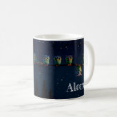 Owl ist anders als ein einzigartiges Angebot Kaffeetasse (VorderseiteRechts)