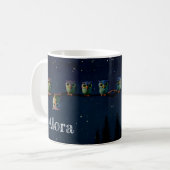 Owl ist anders als ein einzigartiges Angebot Kaffeetasse (Vorderseite Links)