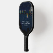 Owl ist anders als ein einzigartiges Angebot Pickleball Schläger (Links)