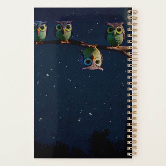 Owl ist anders als ein einzigartiges Angebot Planer (Rückseite)