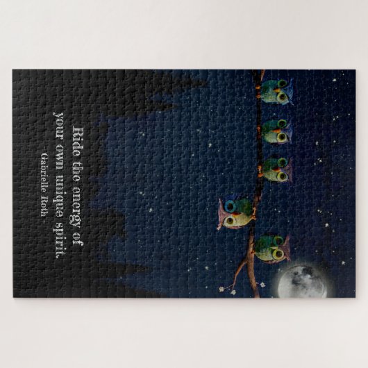 Owl ist anders als ein einzigartiges Angebot Puzzle (Horizontal)