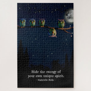 Owl ist anders als ein einzigartiges Angebot Puzzle