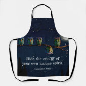 Owl ist anders als ein einzigartiges Angebot Schürze (Vorderseite)