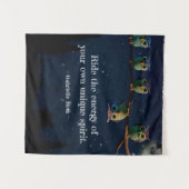 Owl ist anders als ein einzigartiges Angebot Wandteppich (Vorderseite (Horizontal))