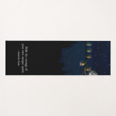 Owl ist anders als ein einzigartiges Angebot Yogamatte (Vorderseite (Horizontal))