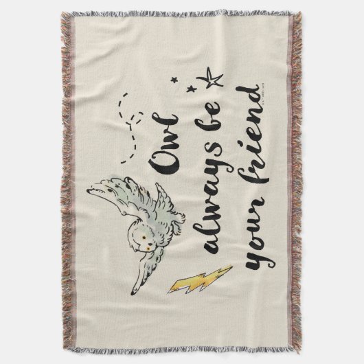 Owl ist immer dein Freund Decke (Vorderseite Vertikal)