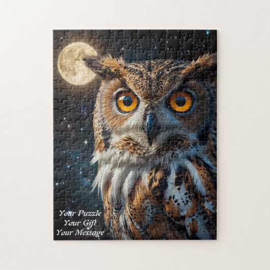 Owl Jigsaw Puzzle (Vertikal)