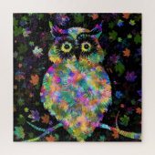 Owl Jigsaw Puzzle - Kunstmalerei (Vertikal)