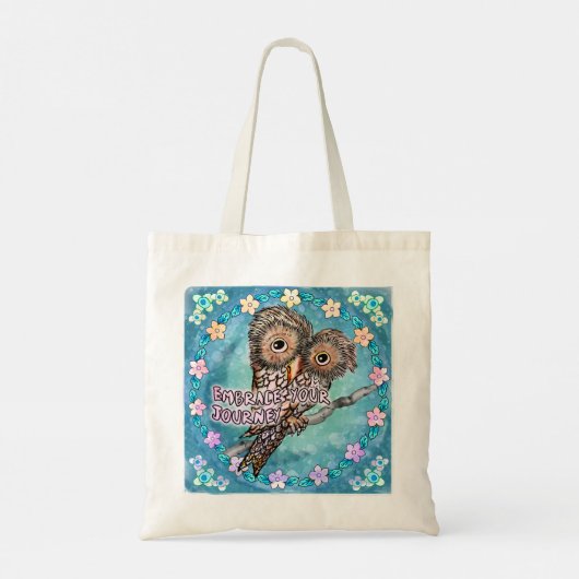 Owl Journey Tragetasche (Rückseite)