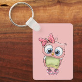 Owl Keychain Schlüsselanhänger (Vorderseite)