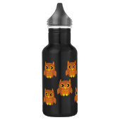 Owl Kids Bird Water Flasche mit Namen Edelstahlflasche (Links)