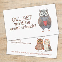 Owl Kids Calling Card