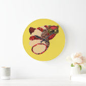 Owl Kitchenuhr Große Wanduhr (Zuhause)