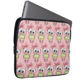 Owl Laptop Sleeve (Vorne Rechts)