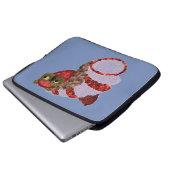 Owl Laptop Sleeve (Vorne Knopf)