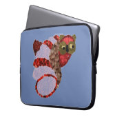 Owl Laptop Sleeve (Vorderseite Links)